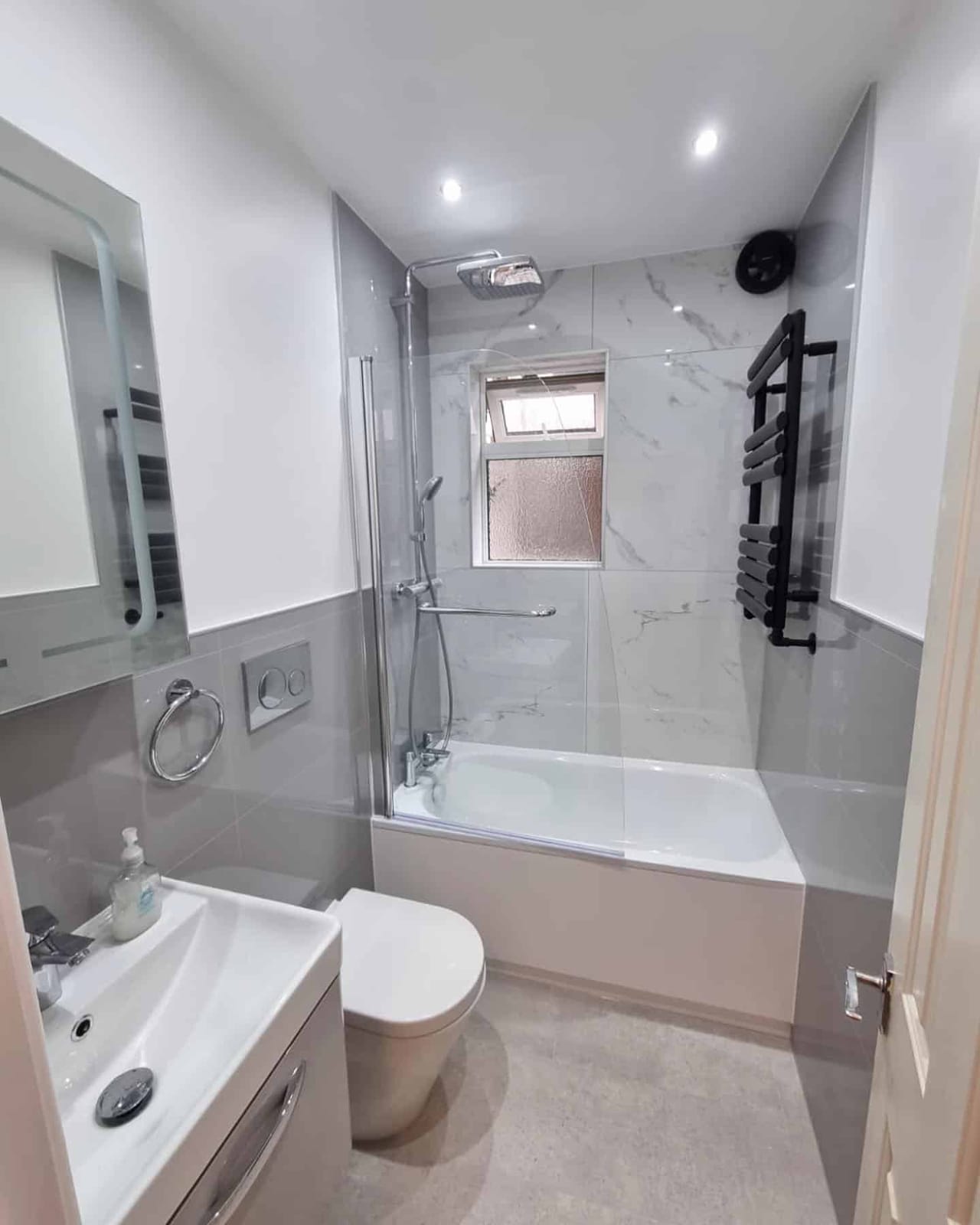 A completed interior fit-out by J P Building Services
