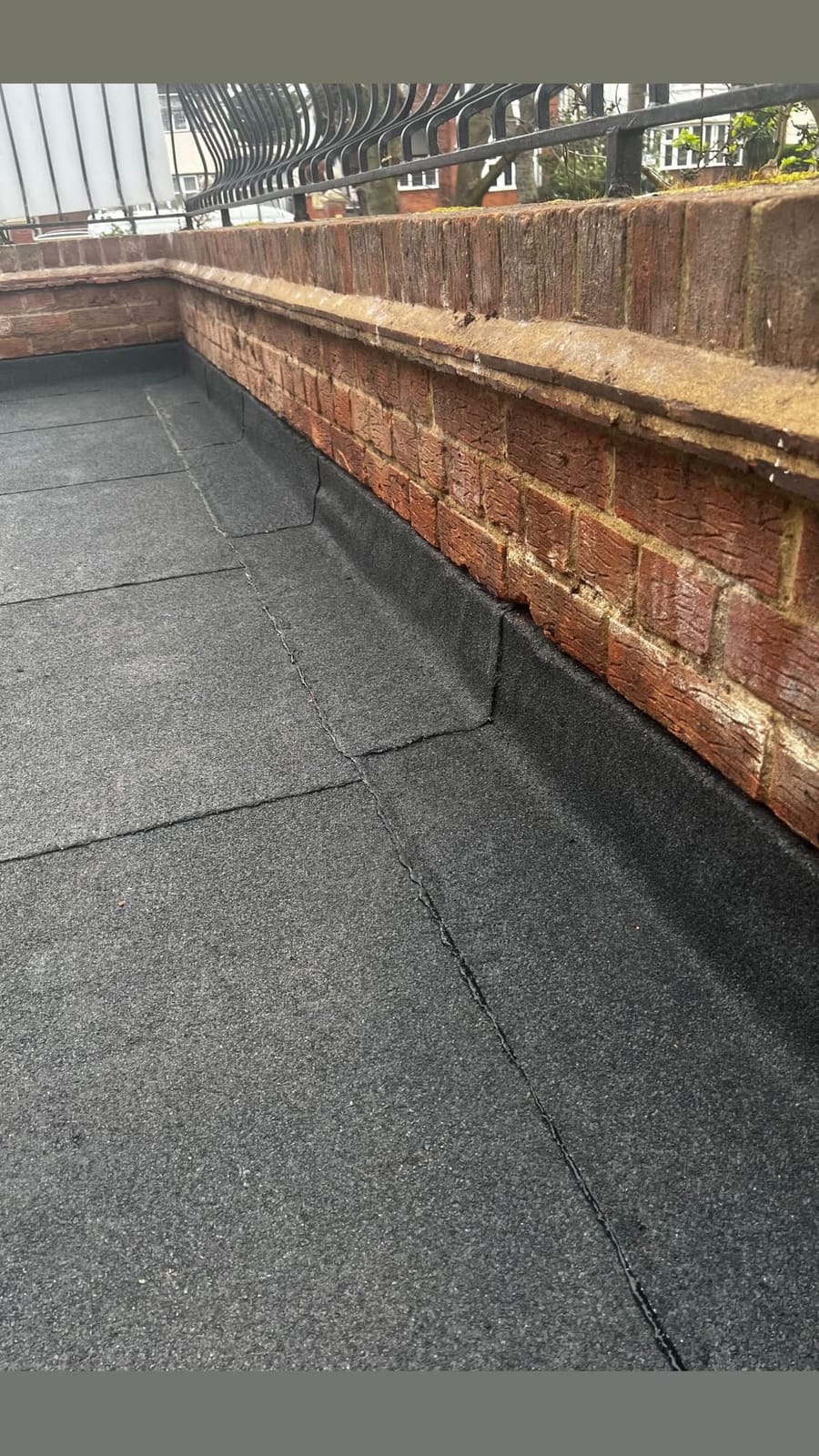 A completed roofing and building project by J P Building Services