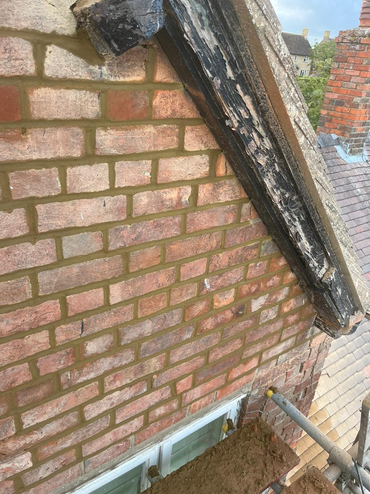 A completed roofing and building project by J P Building Services