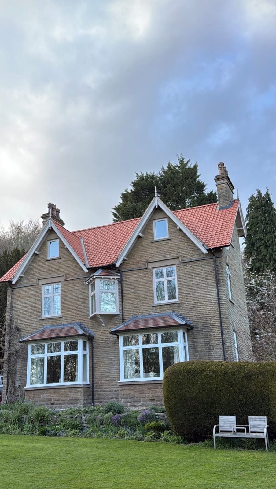 A completed roofing and building project by J P Building Services