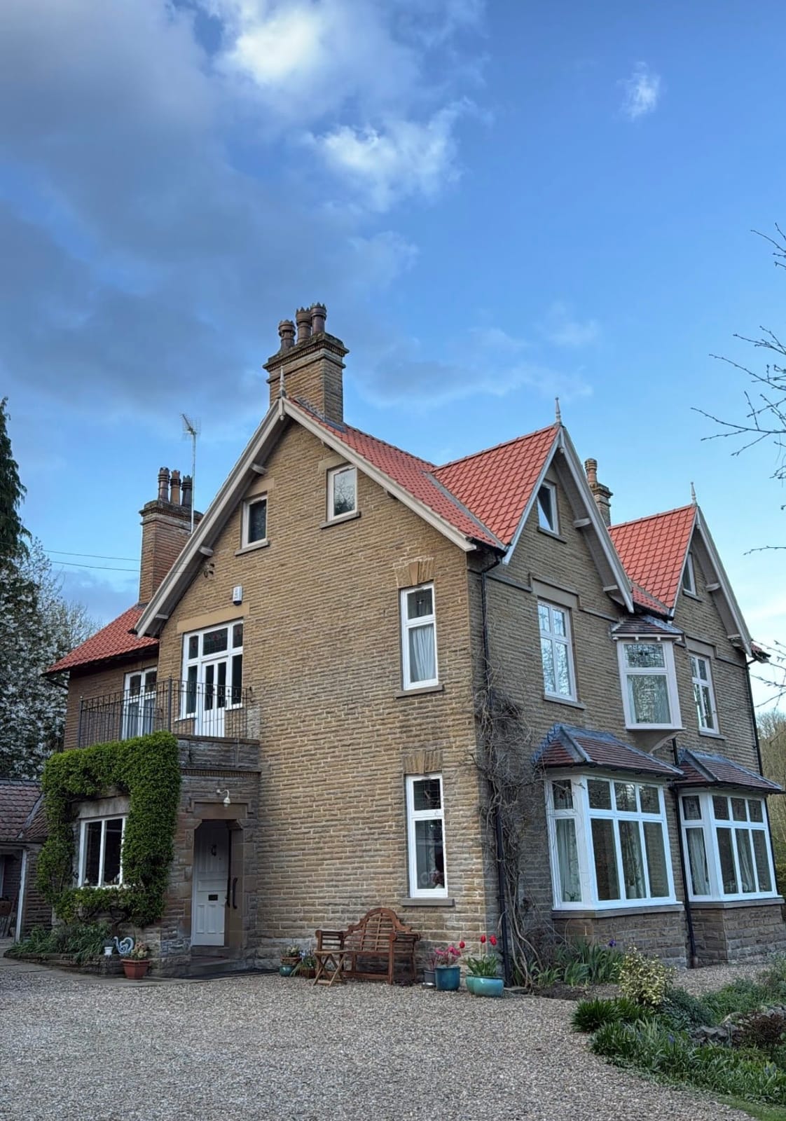 A completed roofing and building project by J P Building Services