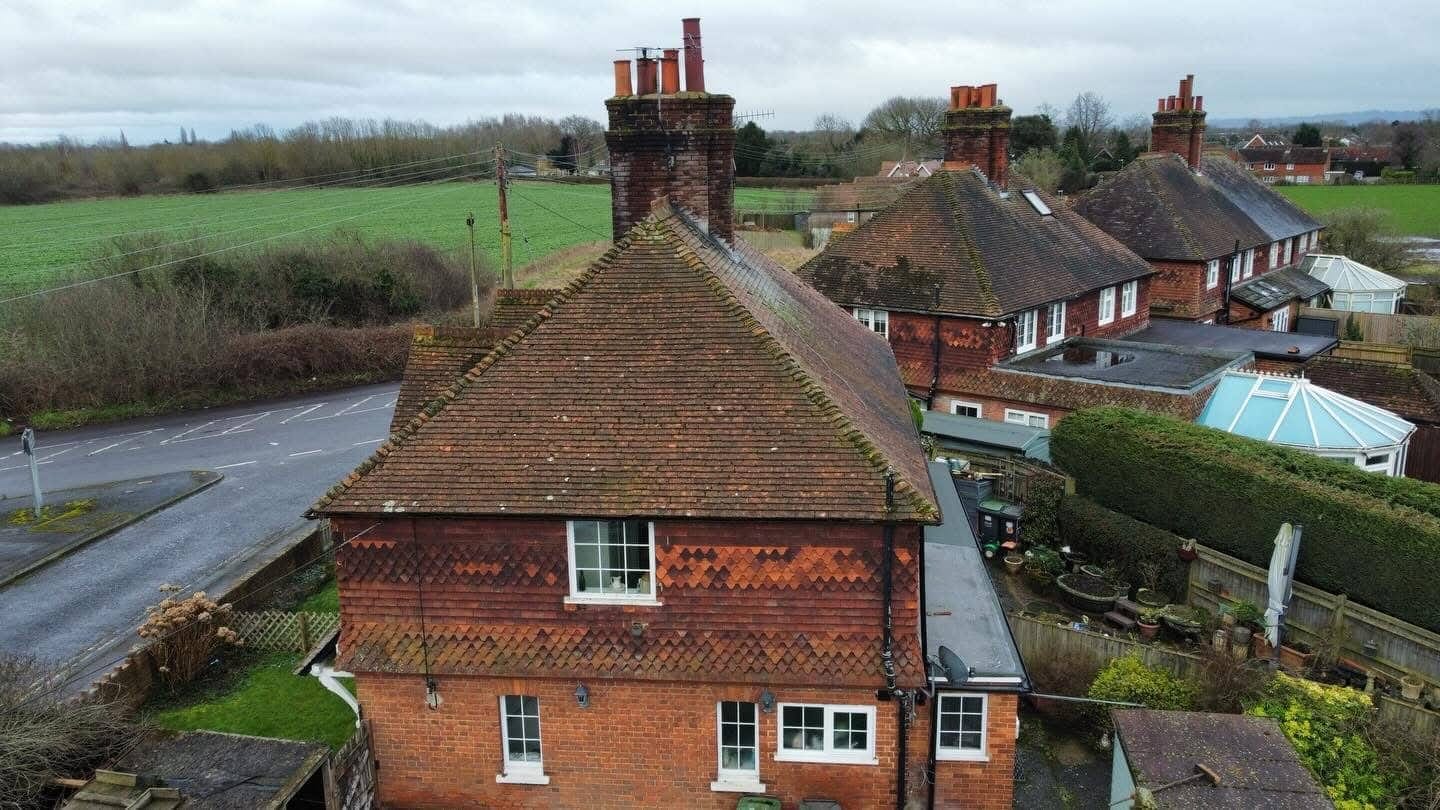 A completed roofing and building project by J P Building Services