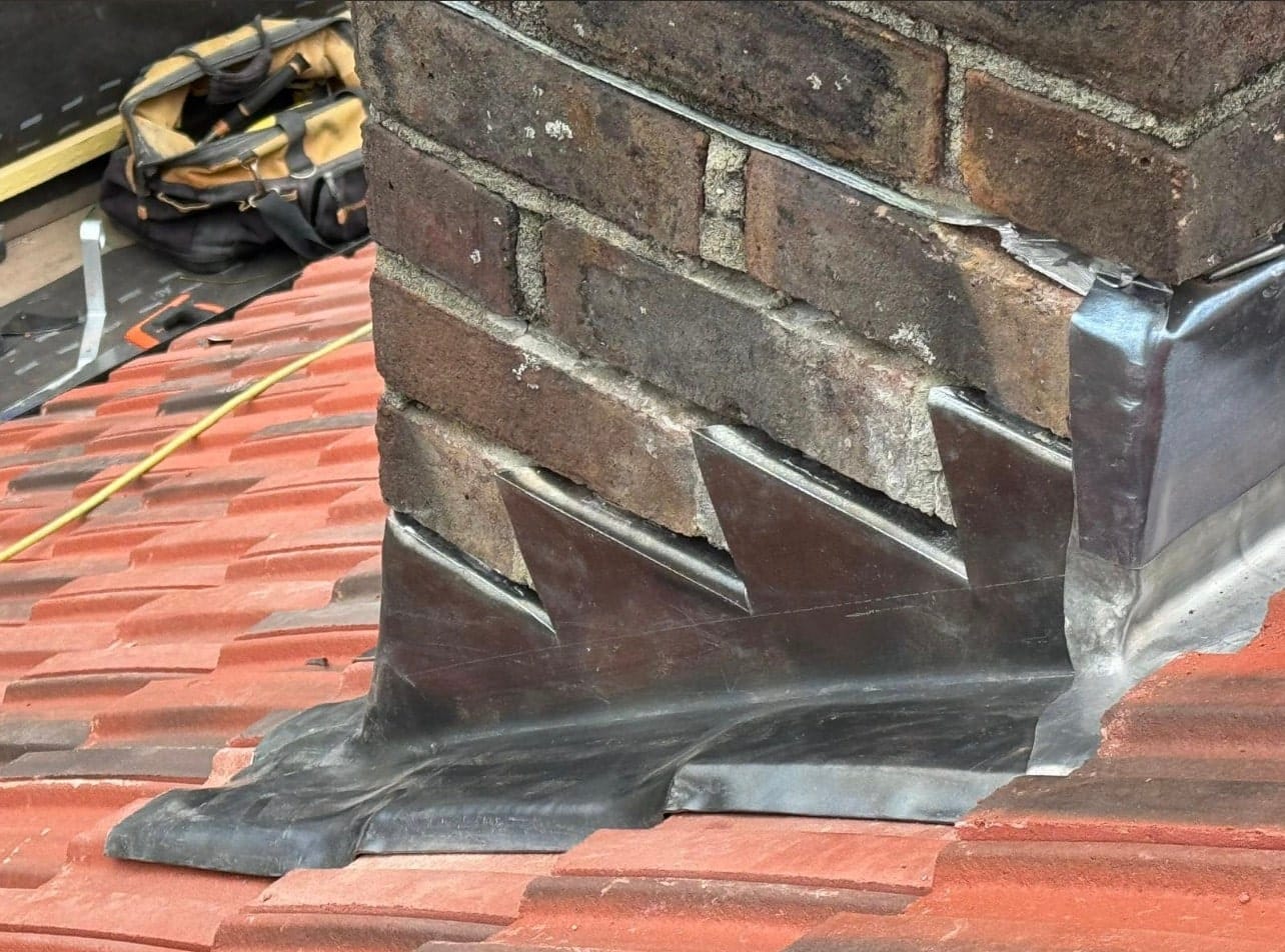 A completed roofing and building project by J P Building Services