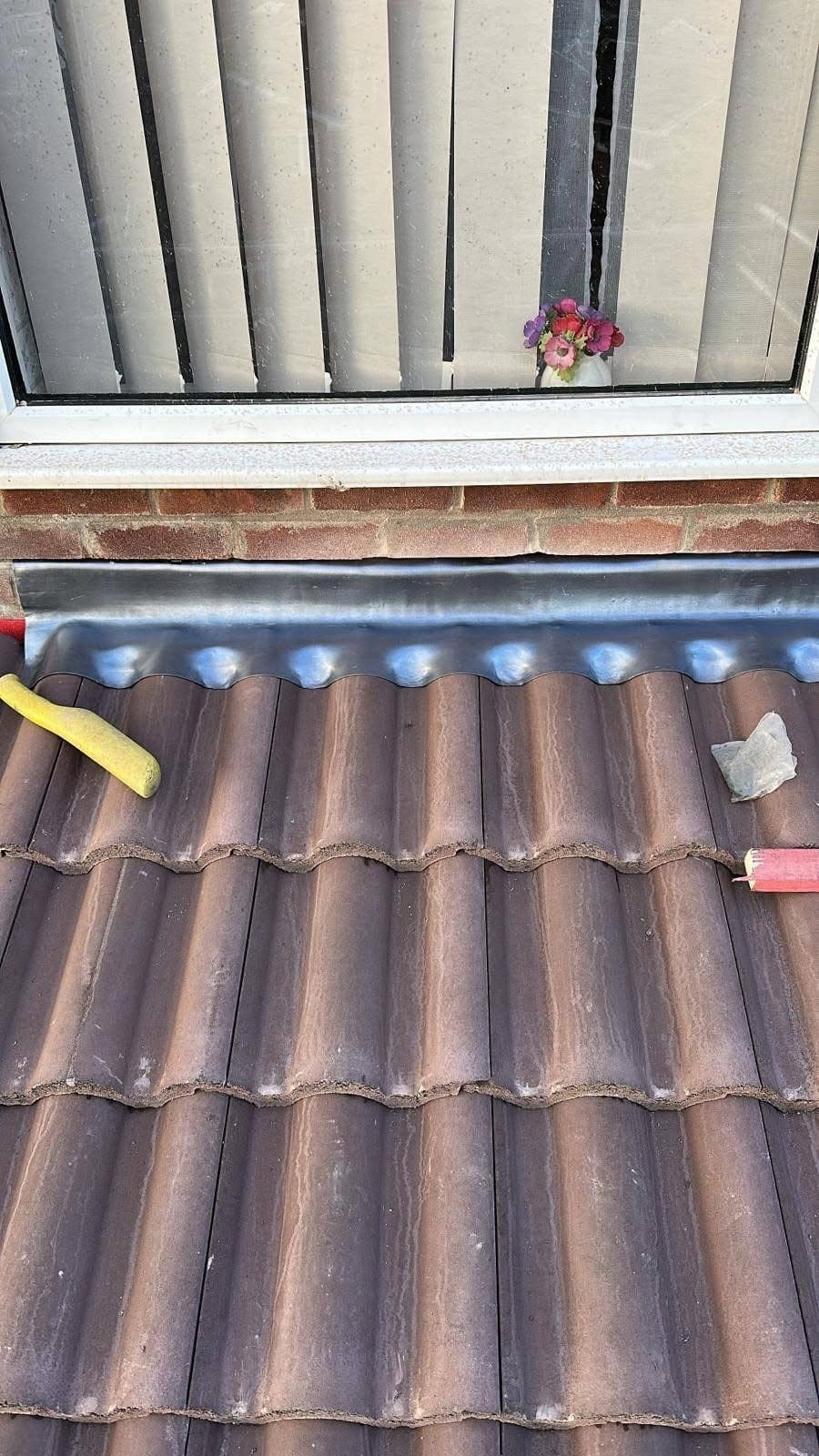 A completed roofing and building project by J P Building Services