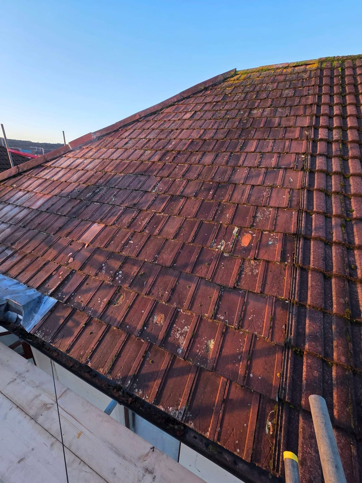 A completed roofing and building project by J P Building Services