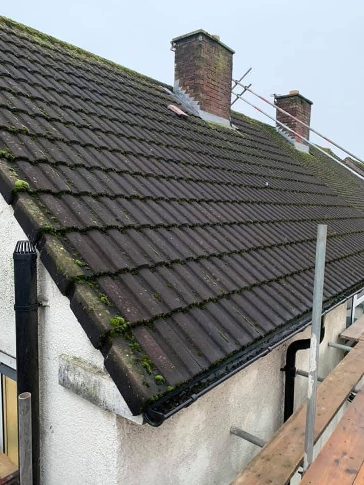 A completed roofing and building project by J P Building Services